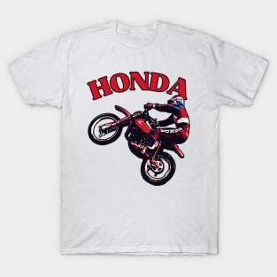 Vintage Motocross Honda T-Shirt